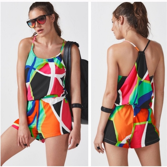 Fabletics Neema Multicolor Romper - Picture 1 of 13